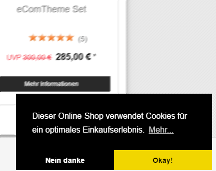 Neues Modul: CookieConsent