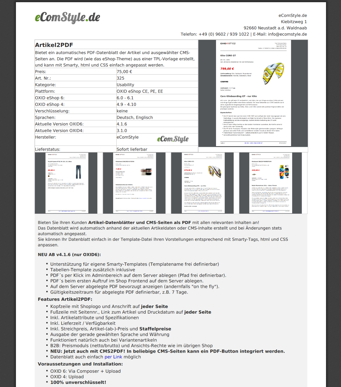 Update: Artikel2PDF