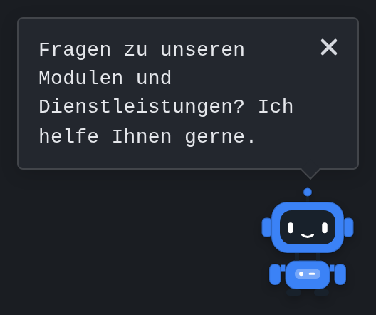 EcsBot: Ihre Fragen zu Modulen und Installation, direkt im Chat